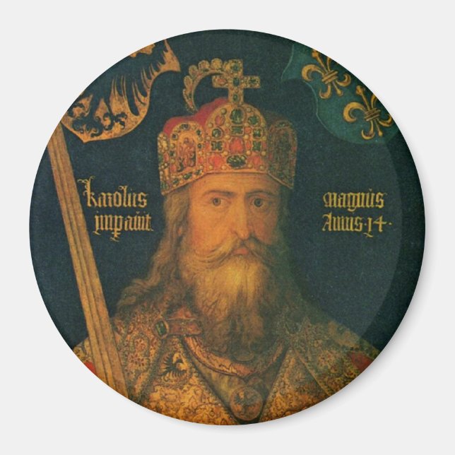 Charlemagne par Dürer Magnet (Devant)