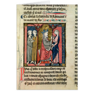 Charlemagne sending Ganelon