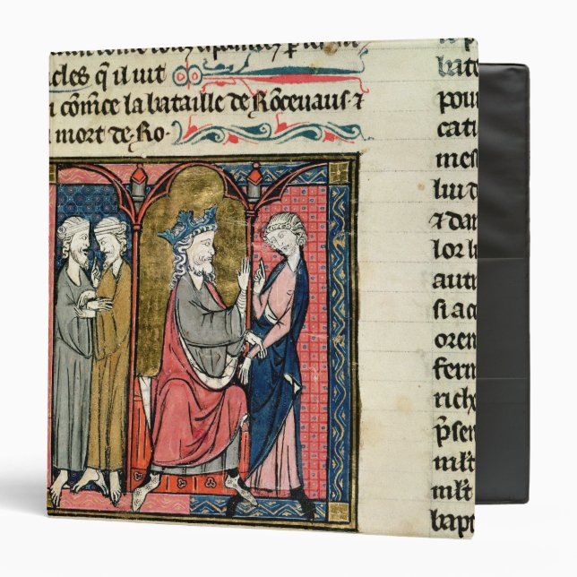 Charlemagne sending Ganelon Binder (Front/Inside)