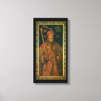 Charlemagne Stretched Canvas Print
