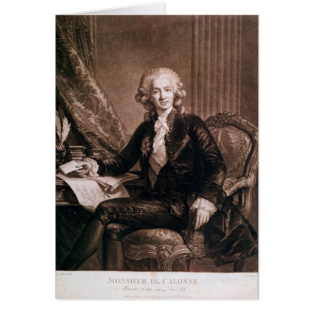 Charles Alexandre de Calonne (Front)