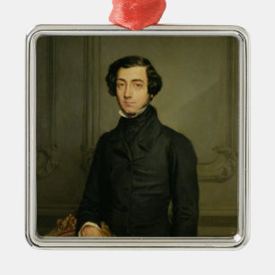Charles-Alexis-Henri Clerel de Tocqueville 1850 Metal Ornament