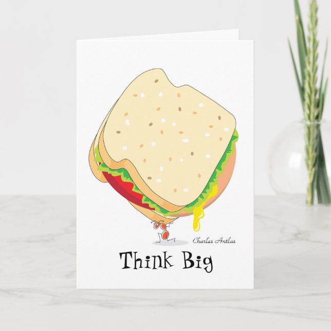 Charles Antlas_Think Big_Graduation card (Front)