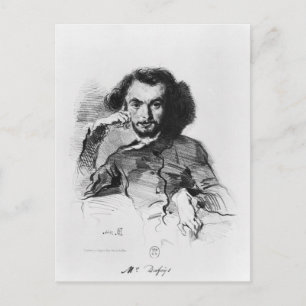 Charles Baudelaire 1844 Postcard
