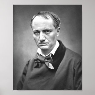 Charles Baudelaire Portrait Poster