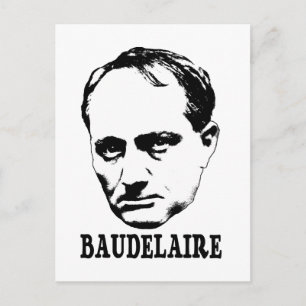 Charles Baudelaire Postcard