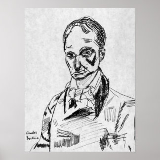 Charles Baudelaire Poster