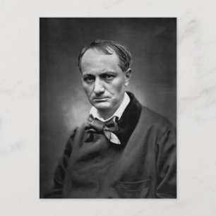 Charles Baudelaire - Vintage Photo 1878 Postcard