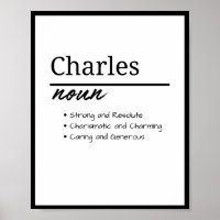 Charles, Boy Personalized Name Definition