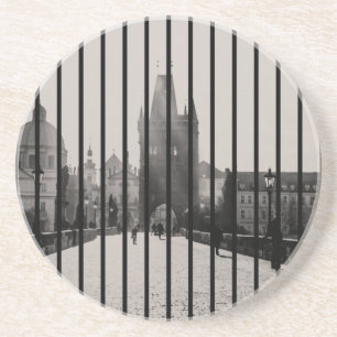 Charles bridge in Prague Coaster