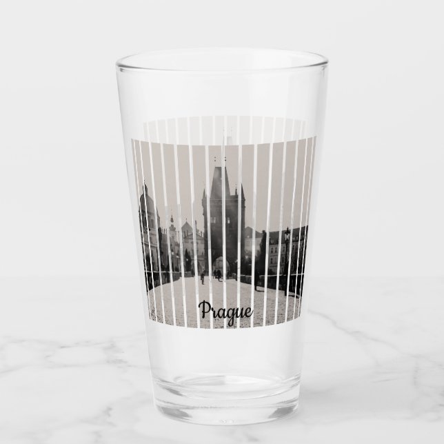 Charles bridge in Prague Glass (Front)