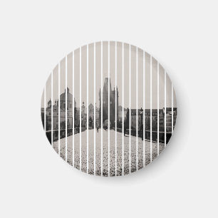 Charles bridge in Prague Magnet