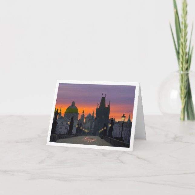 Charles Bridge Note Card (Front)