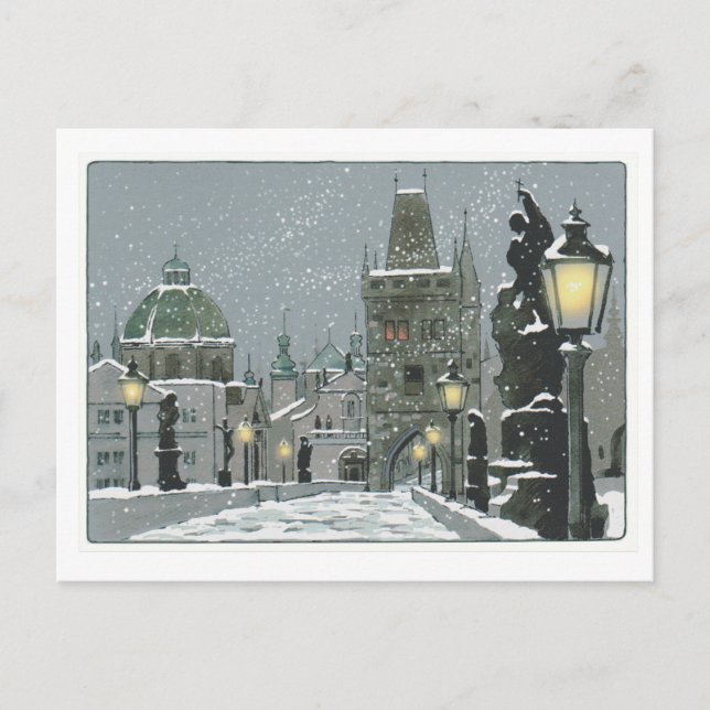 Charles Bridge post card (Front)