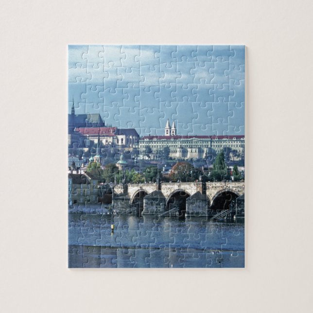 Charles Bridge Prague Castle  Jigsaw Puzzle (Vertical)
