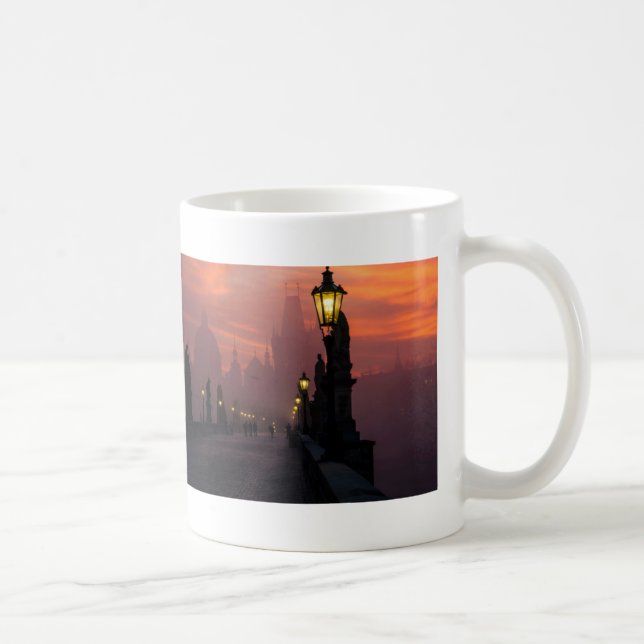 Charles Bridge Prague Coffee Mug (Right)