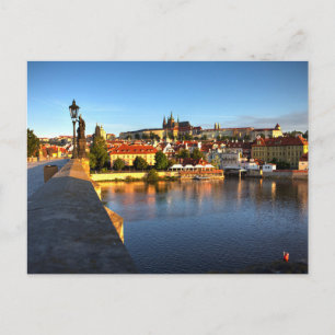 Charles Bridge, Prague, Czech Republic Postcard