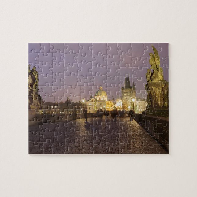 Charles Bridge, Prague souvenir photo Jigsaw Puzzle (Horizontal)