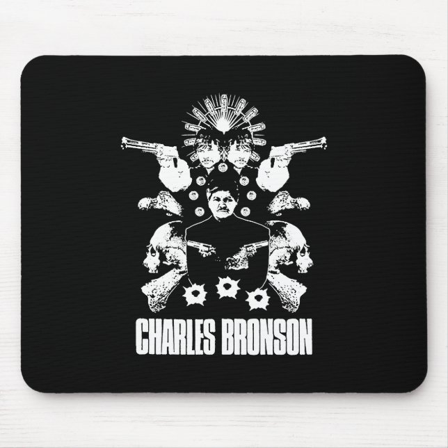Charles Bronson Mouse Pad (Front)