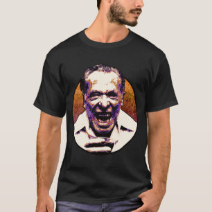 Charles Bukowski Halftone Dots T-Shirt