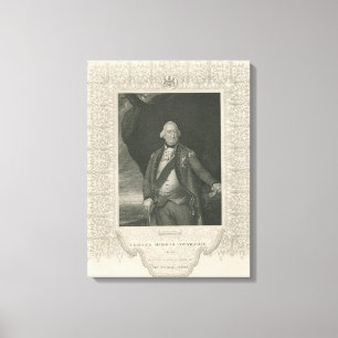 Charles Cornwallis Canvas Print