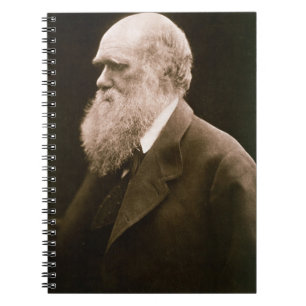 Charles Darwin (1809-82) (photo) Notebook