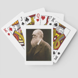 Charles Darwin (1809-82) (photo) Playing Cards