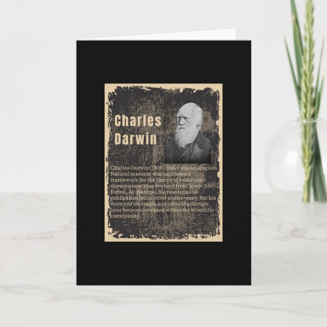 Charles Darwin - Card (Front)