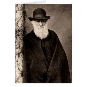 Charles Darwin card