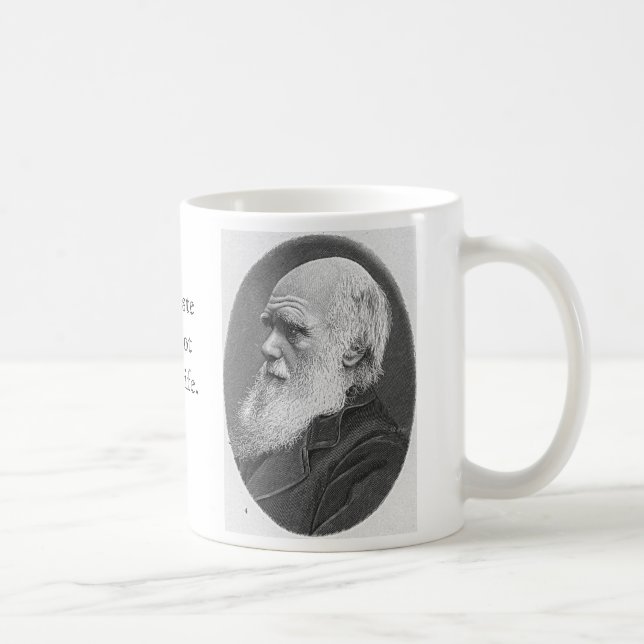 Charles Darwin Coffee Mug (Right)