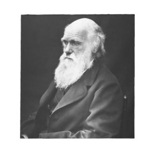 Charles Darwin Portrait Notepad