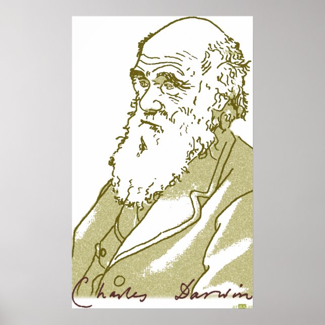 Charles Darwin, Poster (Front)