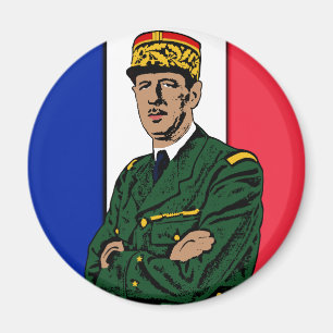 Charles de Gaulle Magnet