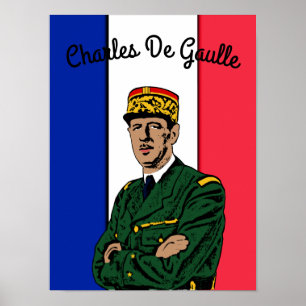 Charles de Gaulle Poster