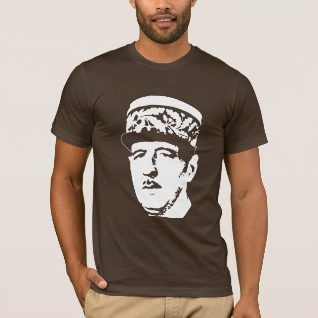 Charles de Gaulle T-Shirt (Front)