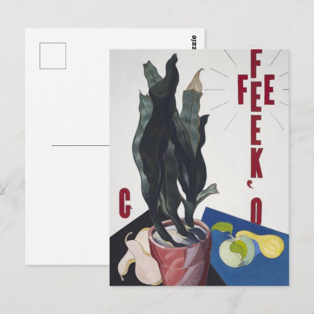 Charles Demuth Georgia O'Keeffe Poster Portrait Postcard (Front/Back)