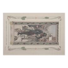 Charles Dickens' A Christmas Carol 1914 Gift Wrap 
