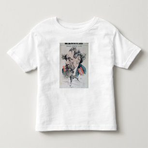 Charles Dickens astride the English Channel Toddler T-shirt