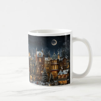 Charles Dickens Christmas Village Design Coffee Mu Coffee Mug