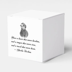 Charles Dickens Our Mutual Friend Quote Favor Box