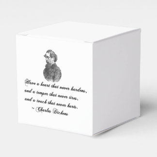 Charles Dickens Our Mutual Friend Quote Favor Box