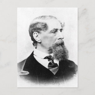 Charles Dickens Photo Postcard