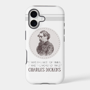 Charles Dickens Portrait and Quote
