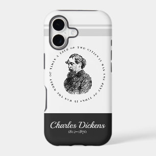Charles Dickens Portrait and Quote