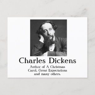 Charles Dickens Postcard