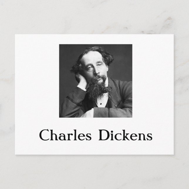 Charles Dickens Postcard (Front)