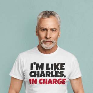 CHARLES EN CHARGE, T-SHIRTS DE RETRO HOMMES
