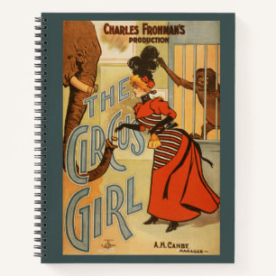 Charles Frohman's Production, The Circus Girl 2 Notebook