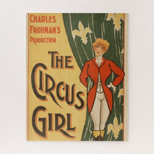 Charles Frohman's Production, The Circus Girl Jigsaw Puzzle