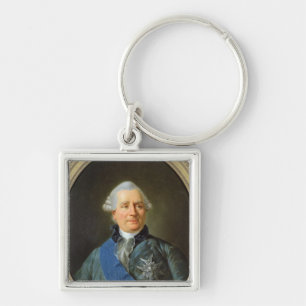 Charles Gravier  Count of Vergennes Keychain